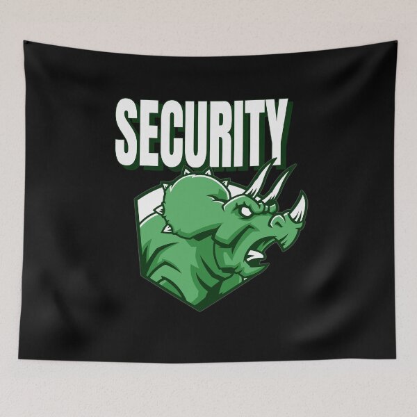 Item preview, Security Dinosaur Gaurd Birthday Party designed and sold by jacks-tees.