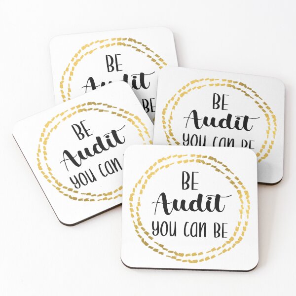Item preview, Be audit you can be - Accounting pun designed and sold by creative-boo.