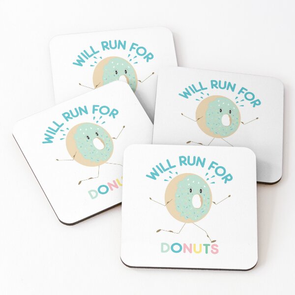 Item preview, Will Run For Donuts  designed and sold by Primroaddesigns.