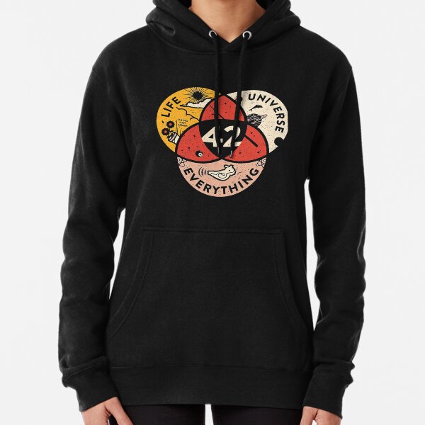 42 The Answer To Life The Universe And Everything Pullover Hoodie