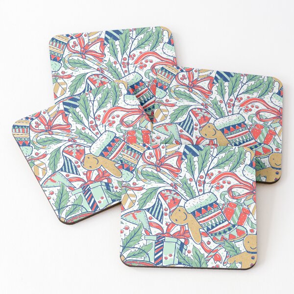 Item preview, Christmas gingerbread pattern designed and sold by Wizabi.