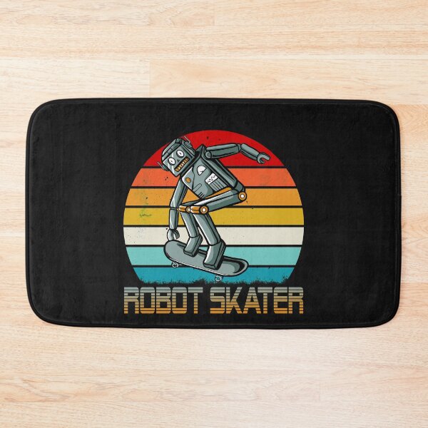 Item preview, robot skater retro designed and sold by Sage86.