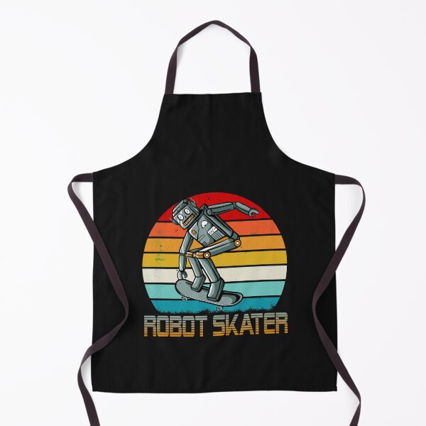 Item preview, robot skater retro designed and sold by Sage86.