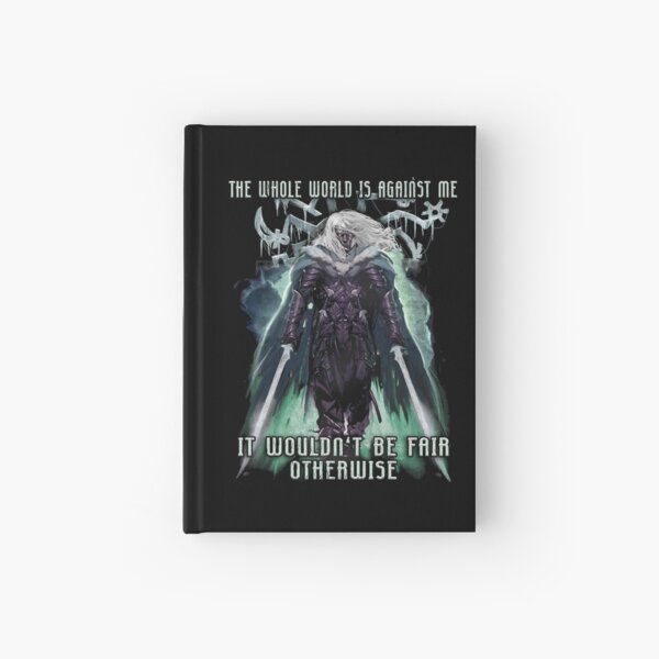 Item preview, The Whole World is Against Me Drizzt Do'Urden Drow Fighter designed and sold by simopt.