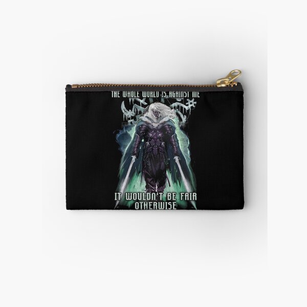 Item preview, The Whole World is Against Me Drizzt Do'Urden Drow Fighter designed and sold by simopt.