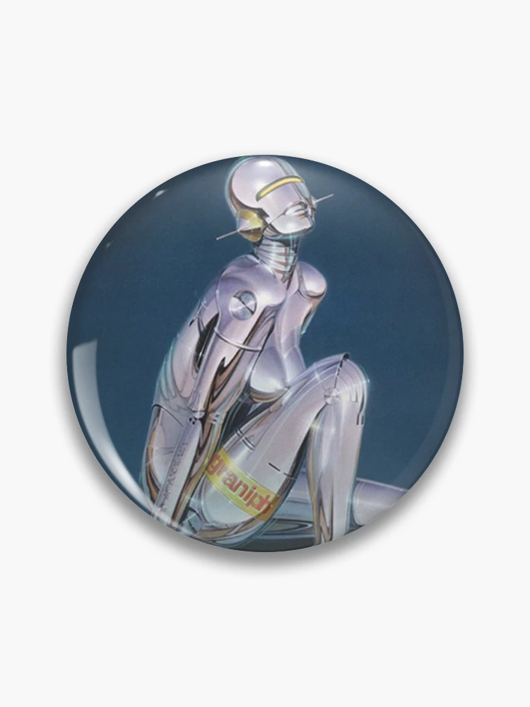 Full Chrome Robot Girl Graphic - Hajime Sorayama