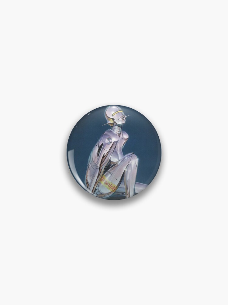 Full Chrome Robot Girl Graphic - Hajime Sorayama