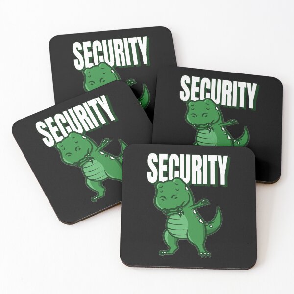 Item preview, T-Rex Dabbing Dinosaur Security designed and sold by jacks-tees.