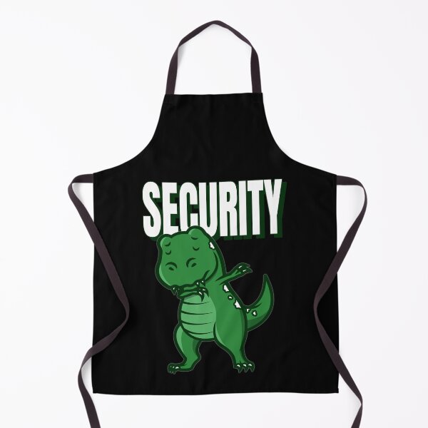 Item preview, T-Rex Dabbing Dinosaur Security designed and sold by jacks-tees.