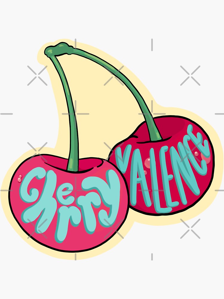 "Cherry Valence" Sticker for Sale by susie Redbubble