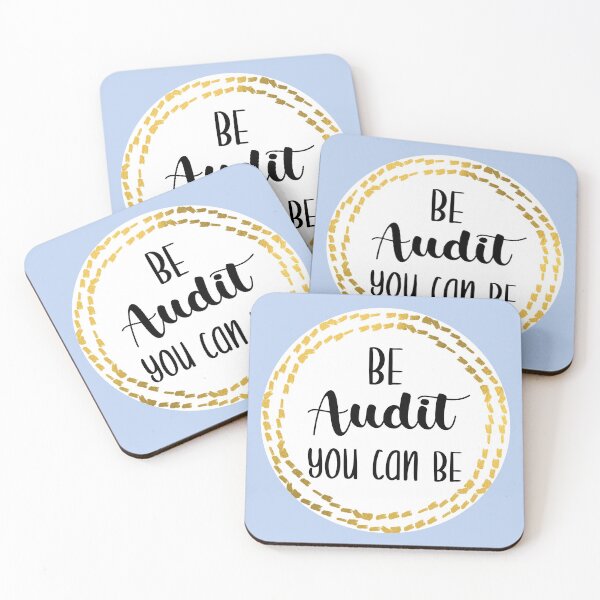 Item preview, Be audit you can be - Accounting pun designed and sold by creative-boo.