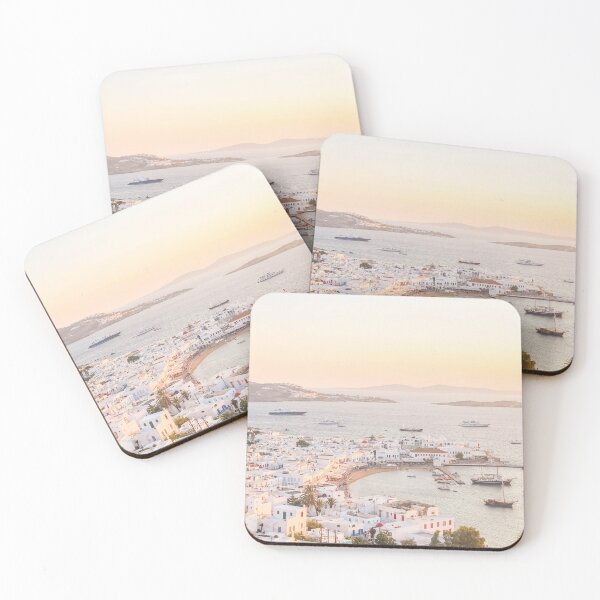 Item preview, 497. View of the port of Mykonos, Greece designed and sold by Julie Travel Photography.