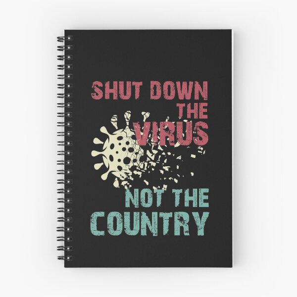 Item preview, shutdown the virus 2020 designed and sold by Sage86.