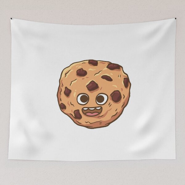 Item preview, Cute chocolate chip cookie, cookie designed and sold by DerSenat.