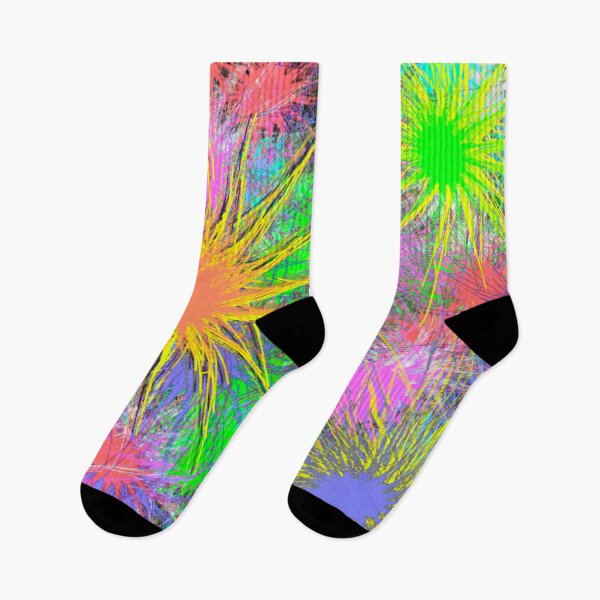Item preview, Fluid Star Abstract Colorful Geometric  Line Pattern / Liquid Psychedelic Art  designed and sold by GuitarZan's.