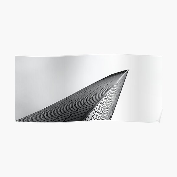 chome, tokyo, modern architecture Poster