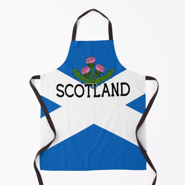 Item preview, Scotland Saltire Flag - Scottish St Andrews Cross and Thistle, Scottish Pride designed and sold by BleuSky.