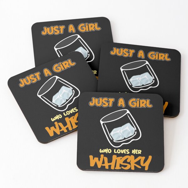 Item preview, Just A Girl Who Loves Her Whisky designed and sold by MoonsmileProd.