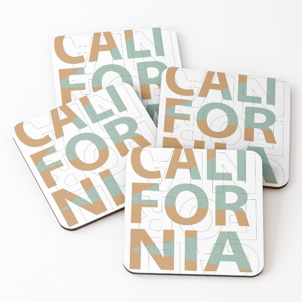 Item preview, California Typography designed and sold by mariazegena.