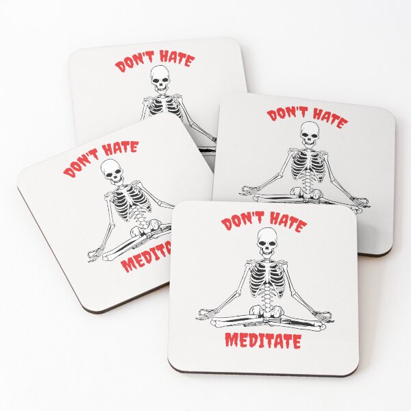 Item preview, Don't hate meditate designed and sold by youngdstag.