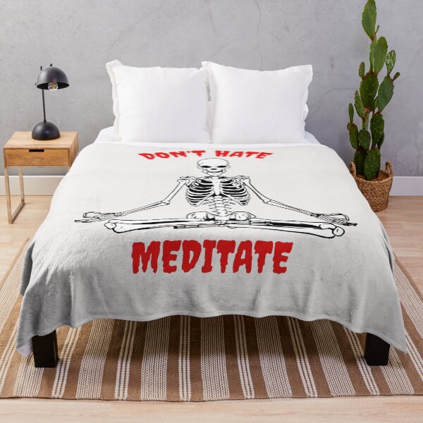 Item preview, Don't hate meditate designed and sold by youngdstag.