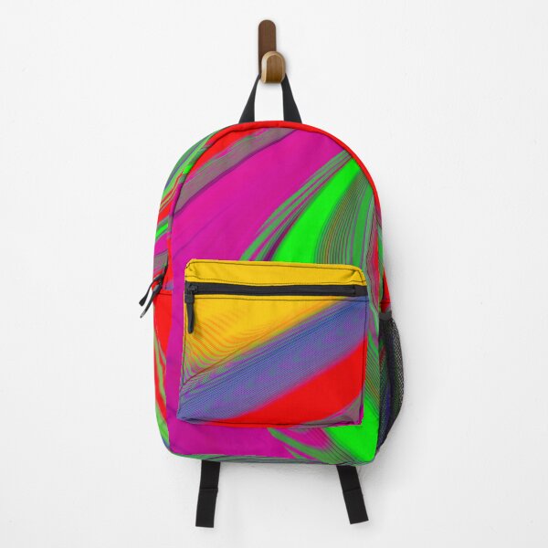 Item preview, Fluid Flowing Abstract Colorful Geometric Line Pattern / Liquid Psychedelic Art designed and sold by GuitarZan's.
