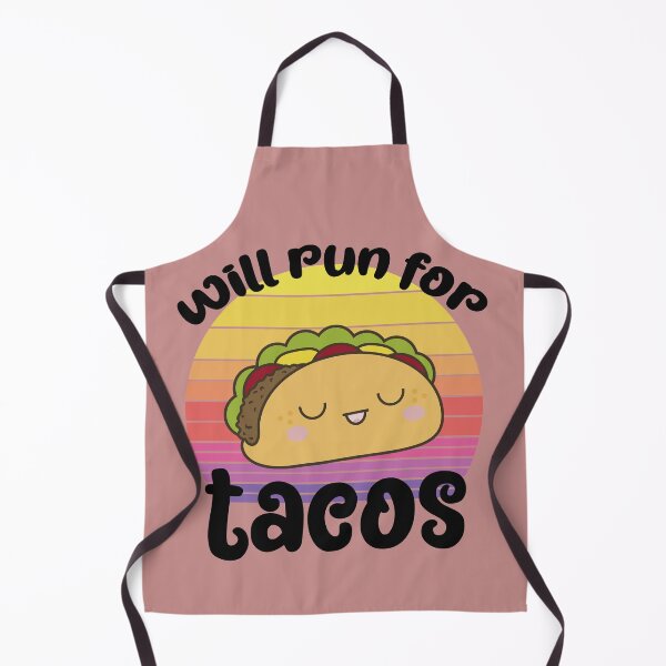 Item preview, Will Run For Tacos designed and sold by unique things.