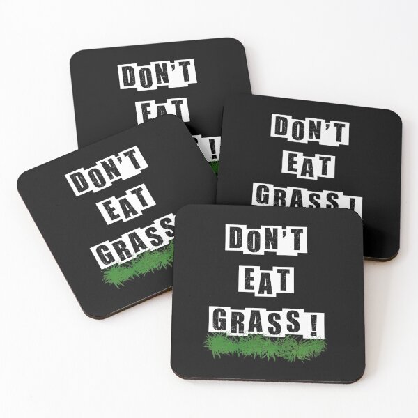 Item preview, Dont Eat Grass - Black Text designed and sold by BusyMonkeys.