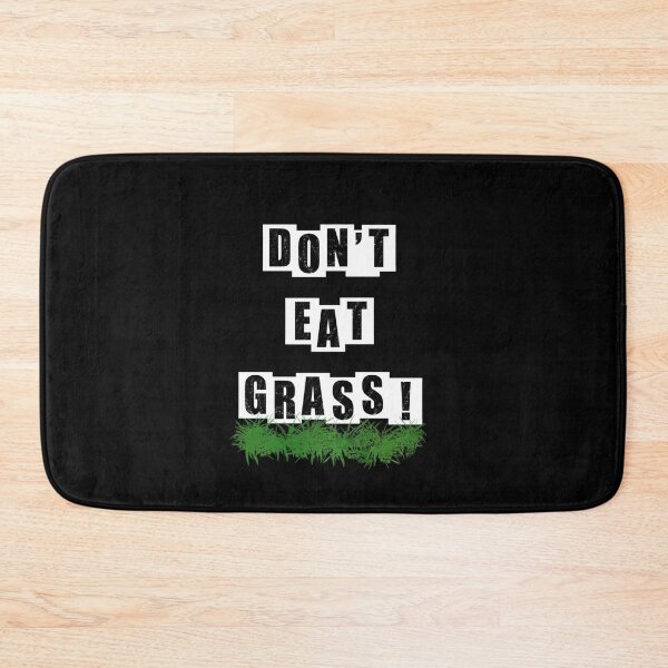 Item preview, Dont Eat Grass - Black Text designed and sold by BusyMonkeys.