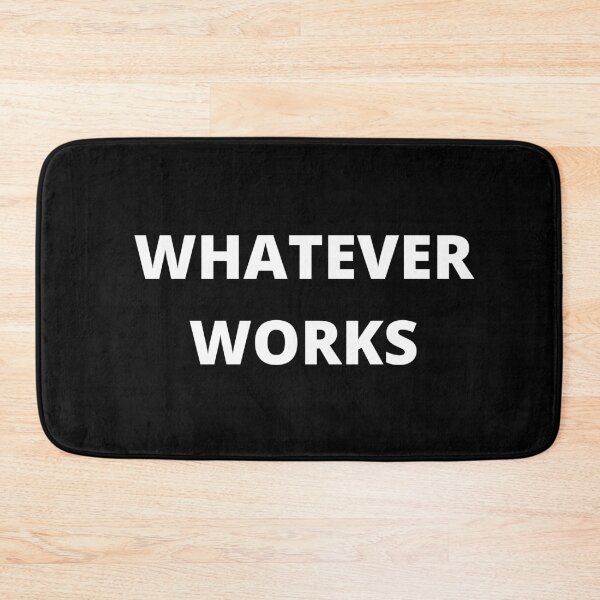 Item preview, WHATEVER WORKS designed and sold by sweetorange0.
