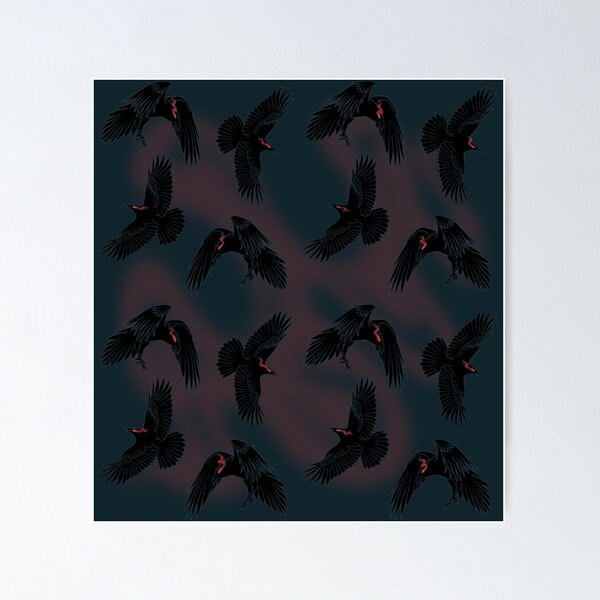 Item preview, Angry crow designed and sold by Lea-Honi.