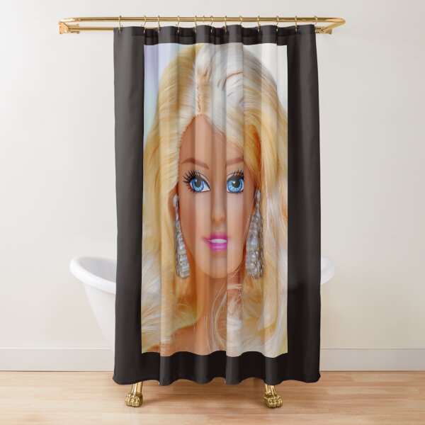 Vintage Barbie Shower Curtains Redbubble