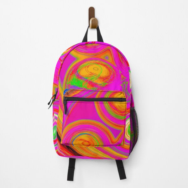 Item preview, Fluid Circles Colorful Geometric Line Pattern / Liquid Psychedelic Art designed and sold by GuitarZan's.
