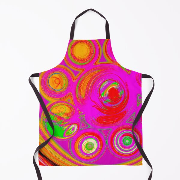 Item preview, Fluid Circles Colorful Geometric  Line Pattern / Liquid Psychedelic Art  designed and sold by GuitarZan's.