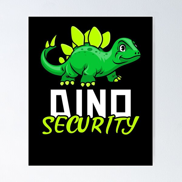Item preview, Dino Security Dinosaur Birthday designed and sold by jacks-tees.