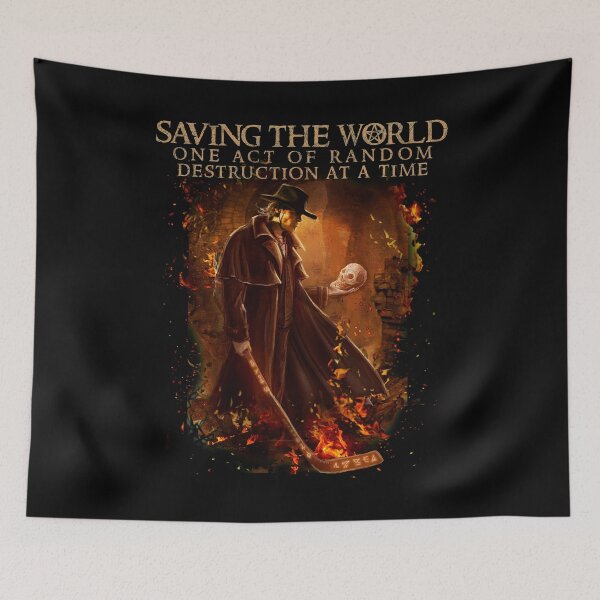 Item preview, Saving The World One Act of Random Destruction at a Time  designed and sold by simopt.