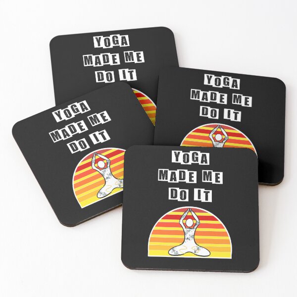 Item preview, Yoga made me do it - Day time designed and sold by BusyMonkeys.