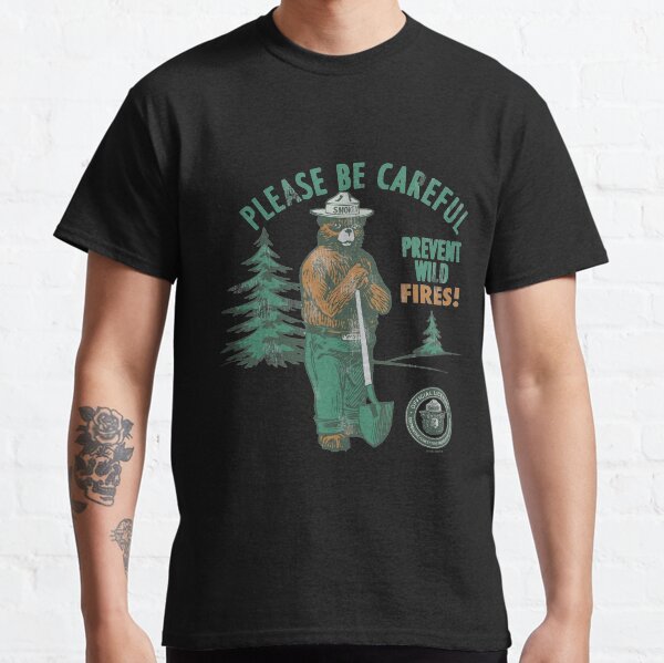 Smokey Bear T-Shirt - Retro Smokey Classic T-Shirt
