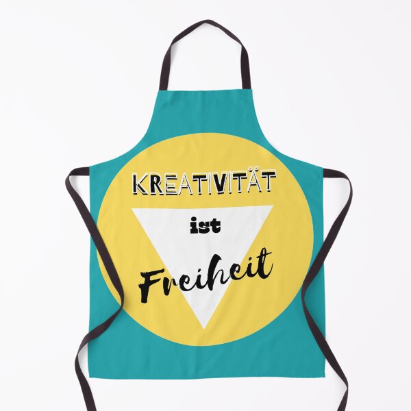 Artikelvorschau, Kreativität ist Freiheit - Gelb entworfen und verkauft von Krakill.