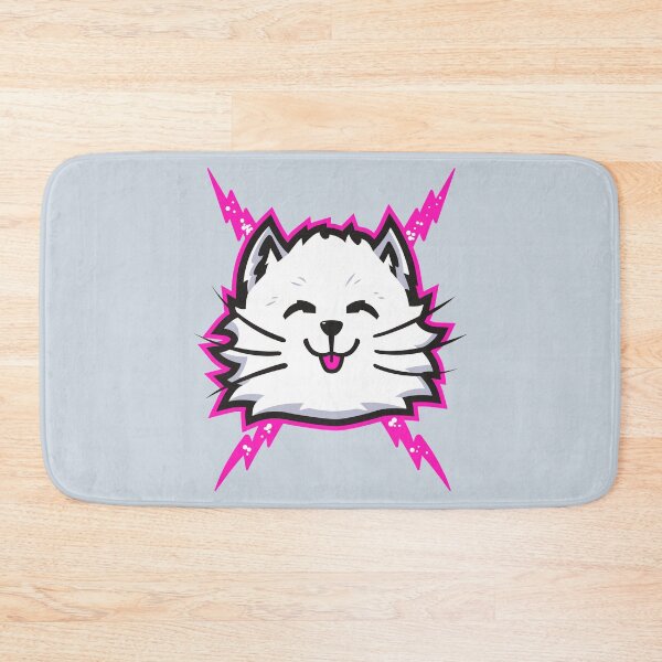 Item preview, White Electric Cat designed and sold by dangerhuskie.