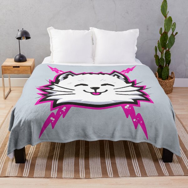 Item preview, White Electric Cat designed and sold by dangerhuskie.