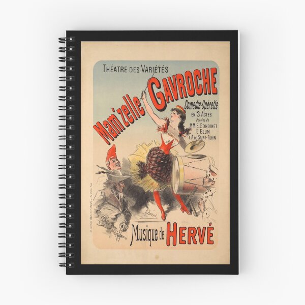 Item preview, retro mamzelle gavroche operette avec la musique de herve             designed and sold by CorasPosters.