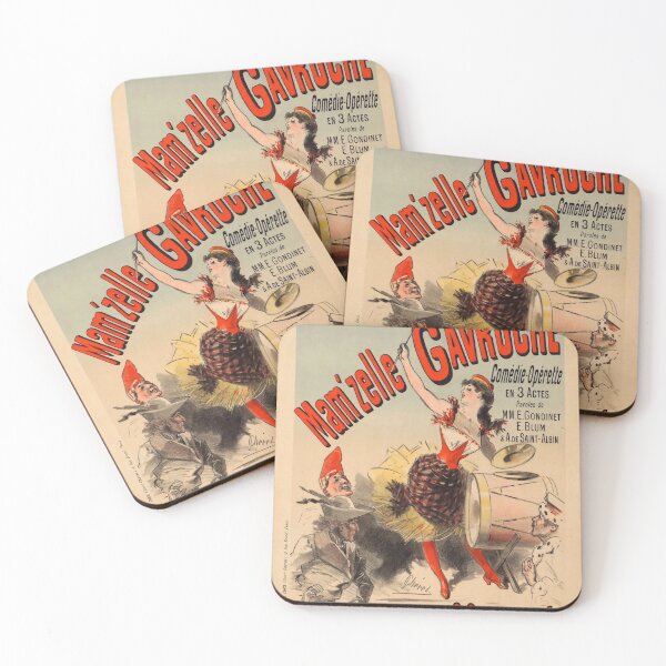 Item preview, retro mamzelle gavroche operette avec la musique de herve             designed and sold by CorasPosters.