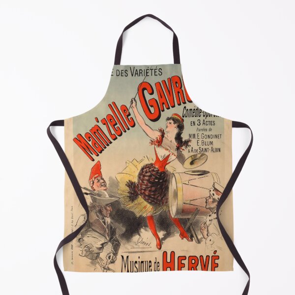 Item preview, retro mamzelle gavroche operette avec la musique de herve designed and sold by CorasPosters.