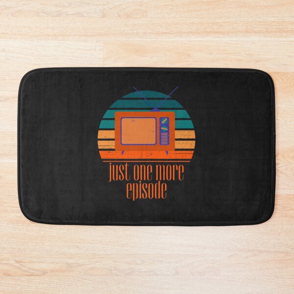 Item preview, Just One More Episode streaming television series (vintage retro) designed and sold by DesignsofNote.