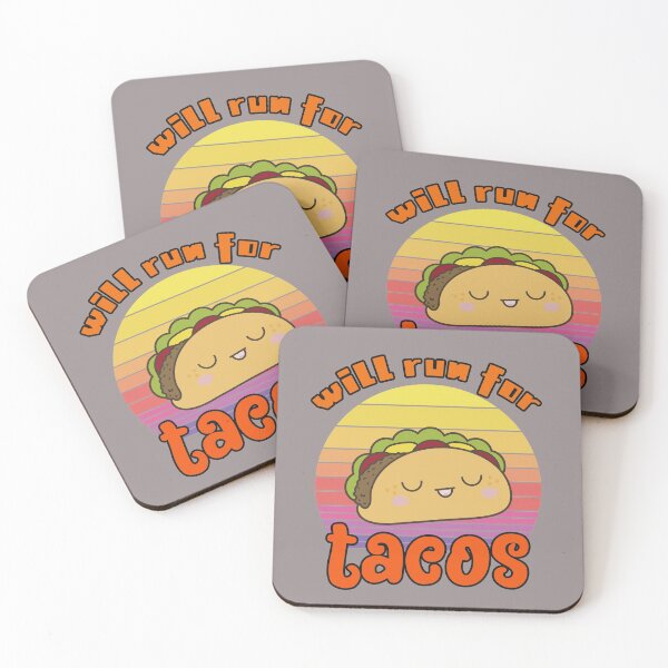 Item preview,  Will Run For Tacos  designed and sold by unique things.