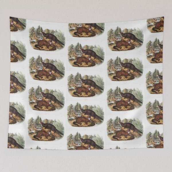 Item preview, Mink  - John James Audubon designed and sold by Vintage Designs +.
