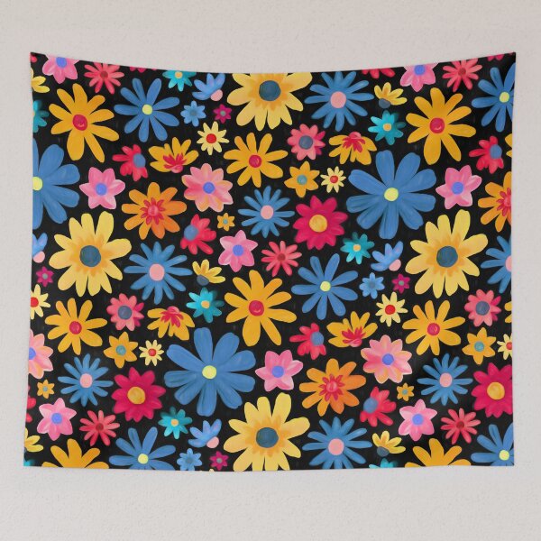 Item preview, Dazzling Daisy Moody Meadow designed and sold by TigaTiga.