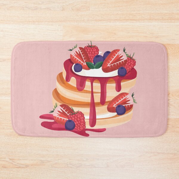 Item preview, Berries and Cream Pancakes designed and sold by Alicia Chee.