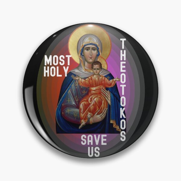 Item preview, Most Holy Theotokos Save Us designed and sold by DiverseMerch.